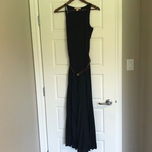 Navy Blue Maxi Dress